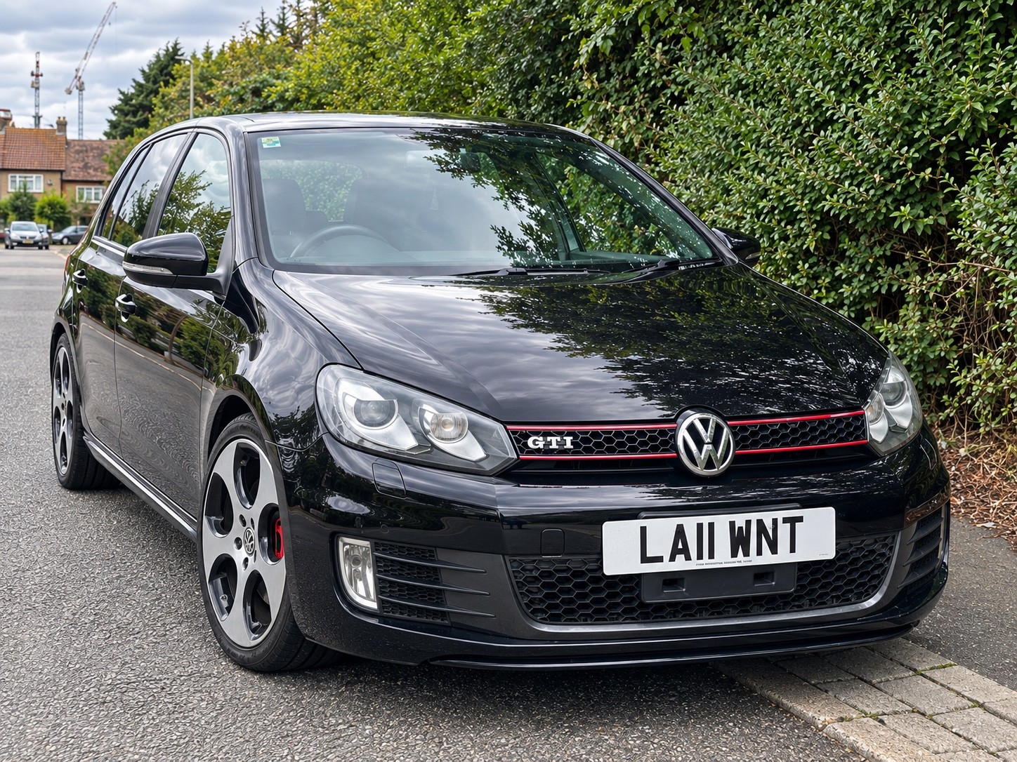 2011 Volkswagen Golf GTI in black
