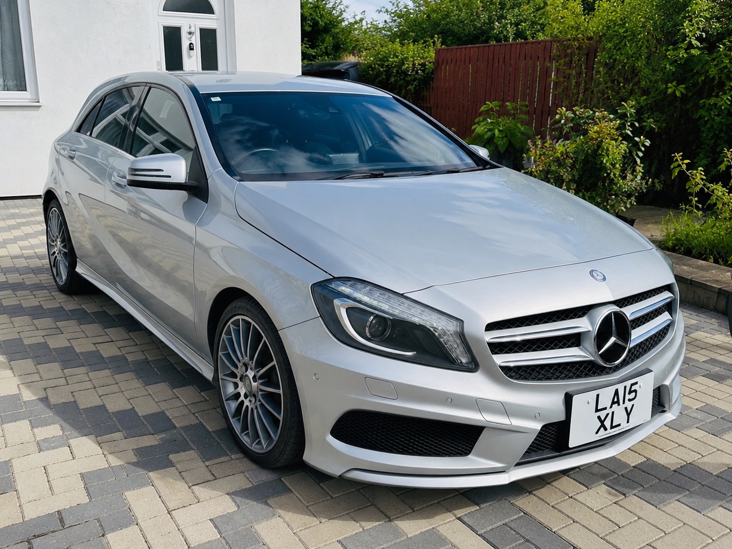 2015 Mercedes-Benz A180 in silver