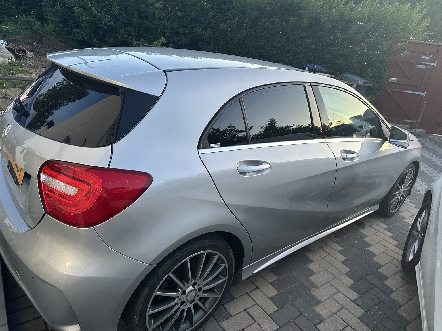 Silver Mercedes-Benz A180 LA15 XLY — photo 6