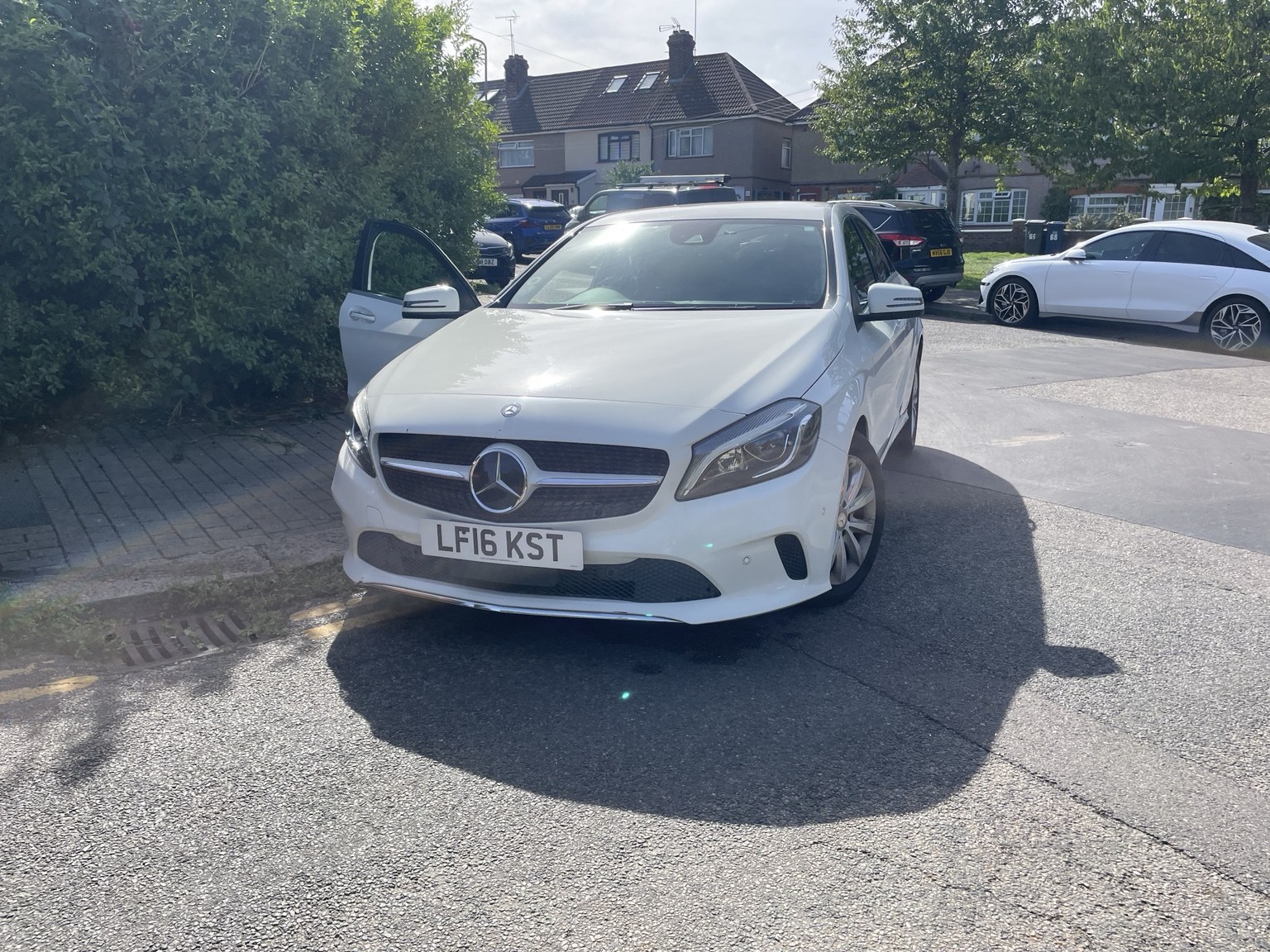 2016 Mercedes-Benz A180 in white