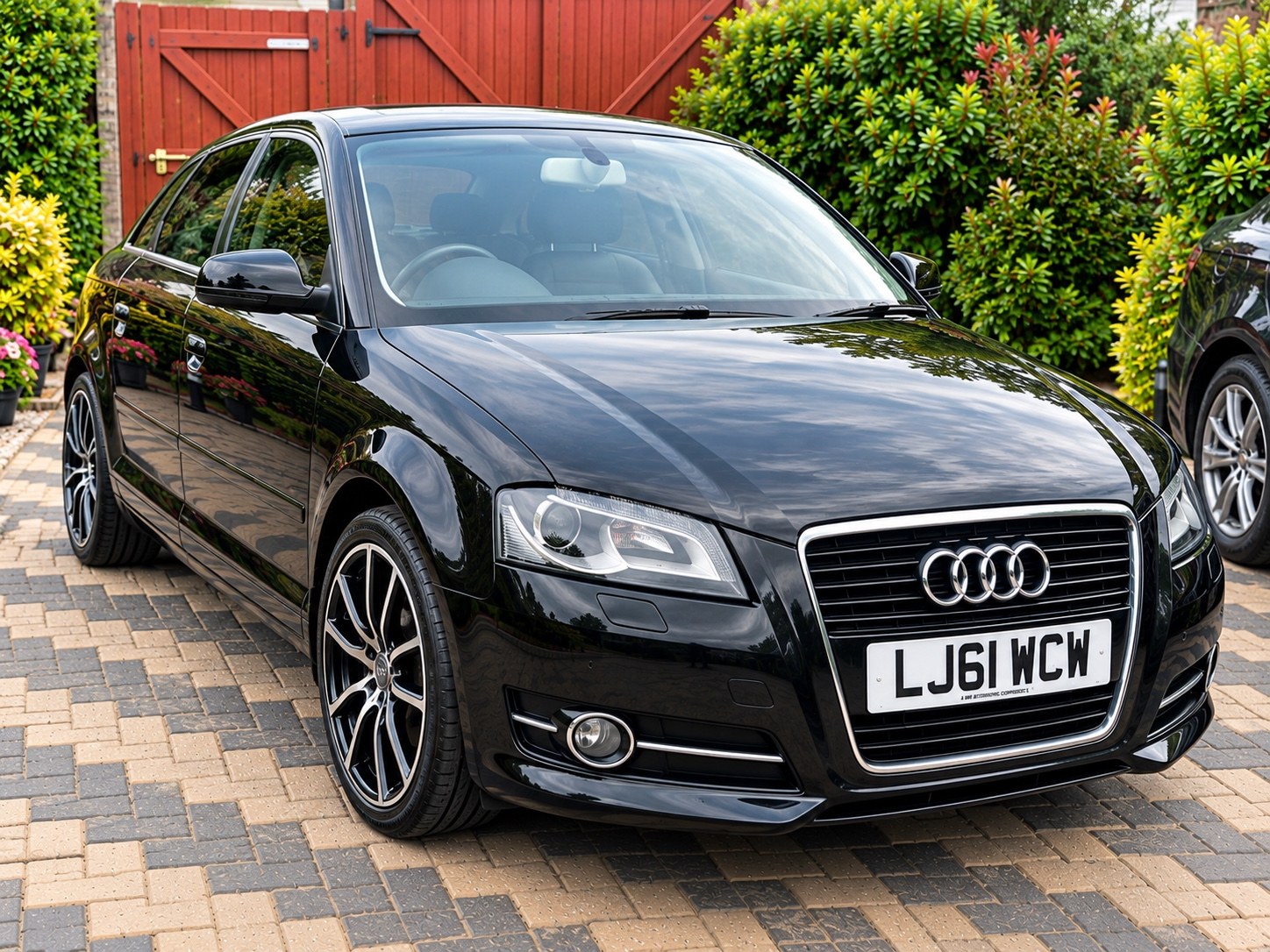 2012 Audi A3 in black
